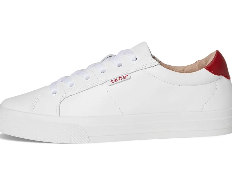 Taos Footwear Heart & Soul Lux White/Red New