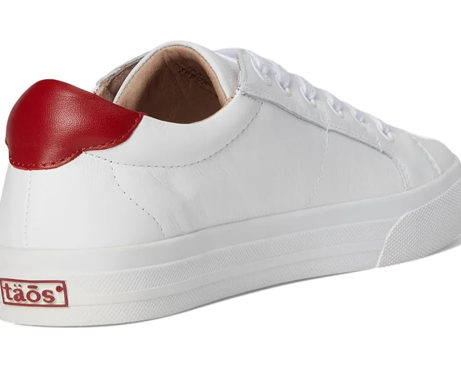Taos Footwear Heart & Soul Lux White/Red New