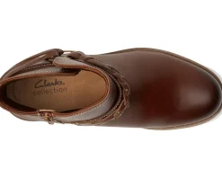 Clarks Hearth Kaylie Tan Leather Hot