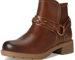 Clarks Hearth Kaylie Tan Leather Hot