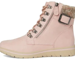 Cliffs by White Mountain Hearty Pale Pink/Fabric/Sweater Clearance