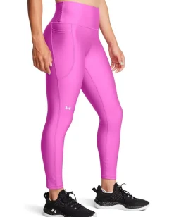 Under Armour HeatGear Armour High-Waisted Ankle Leggings Vivid Magenta/White Sale
