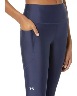 Under Armour HeatGear Armour High-Waisted Ankle Leggings Midnight Navy/White Outlet