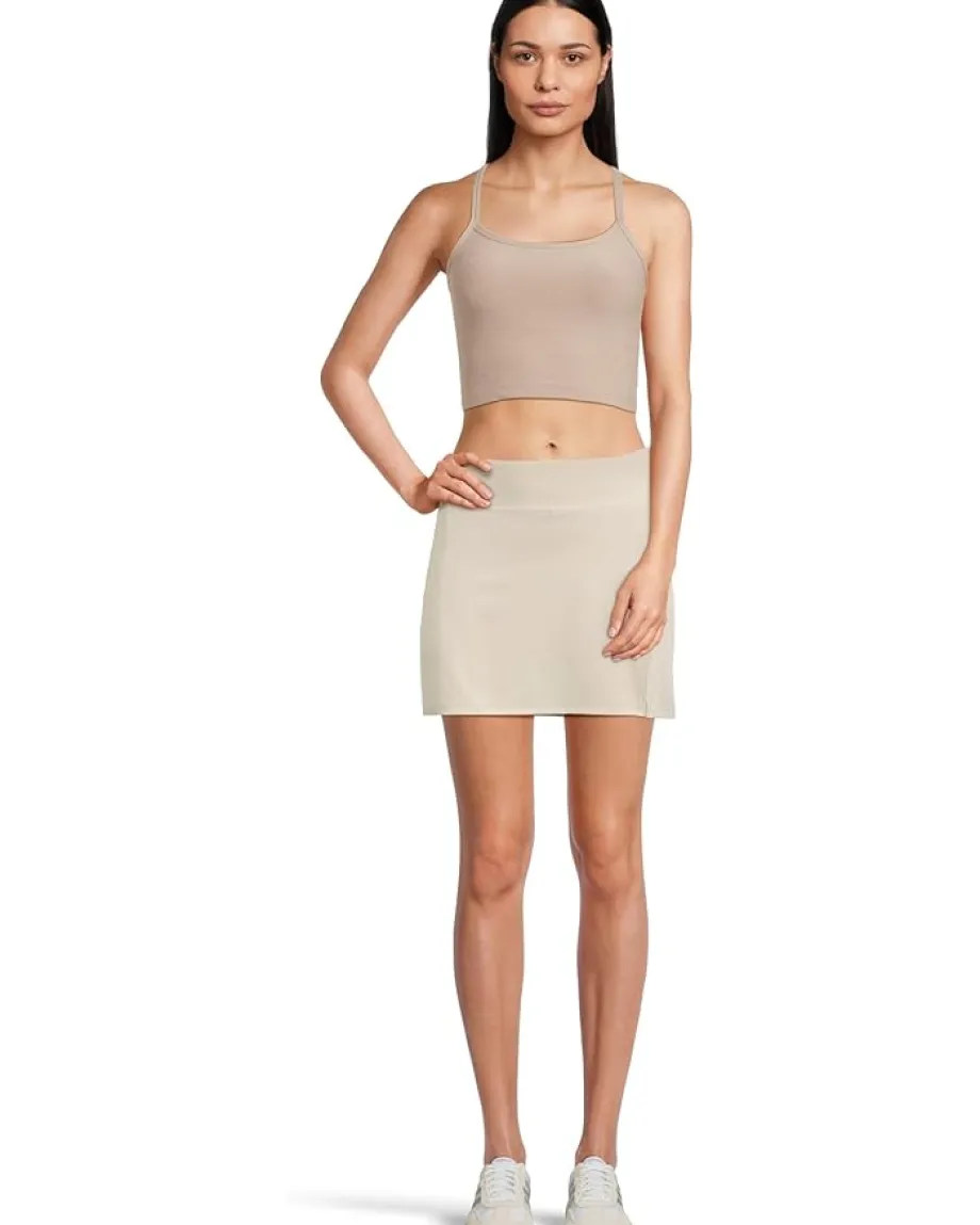 Women Beyond Yoga Heather Rib Hold Court Skirt