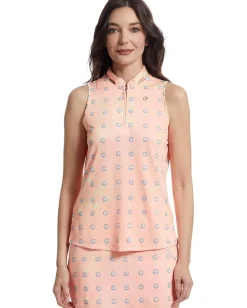 Women Jamie Sadock Heavy Metal Print Sleeveless Top