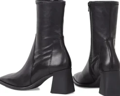 Vagabond Shoemakers Hedda Leather Short Stretch Bootie Black Outlet