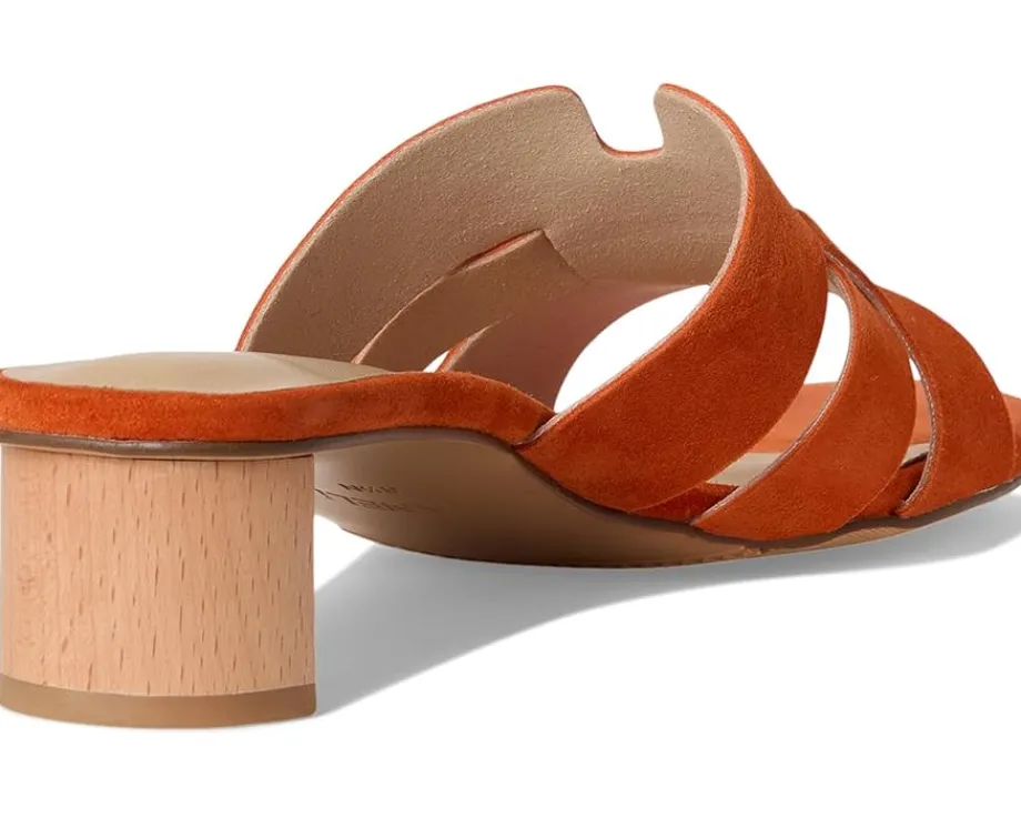 Vaneli Heidi Orange Suede Discount