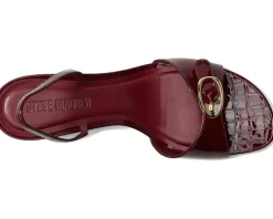 Steve Madden Henrietta Red Croco New
