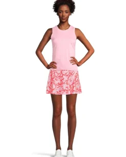 Lilly Pulitzer Heston Tank Upf 50+ Conch Shell Pink New