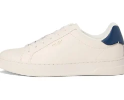 COACH High Line Leather Sneaker Deep Blue/Chalk Clearance