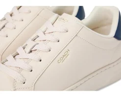 COACH High Line Leather Sneaker Deep Blue/Chalk Clearance
