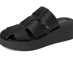 Seychelles High Standard V Black Leather New