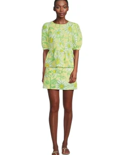 Women Lilly Pulitzer Hisli Short Sleeve Top
