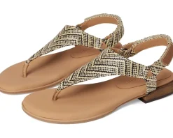 Gentle Souls by Kenneth Cole Holly Black/Tan Raffia Clearance