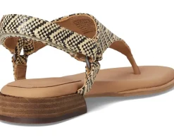Gentle Souls by Kenneth Cole Holly Black/Tan Raffia Clearance
