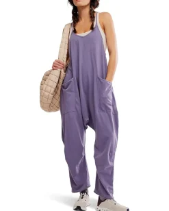 FP Movement Hot Shot Onesie Graphite New