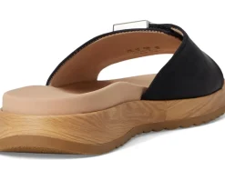 Dr. Scholl's Icon Now Black Faux Leather Hot