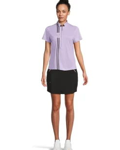 Jamie Sadock Icon Short Sleeve Polo Lilac Purple Sale