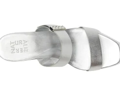 Naturalizer Ida2 Silver Faux Leather Online