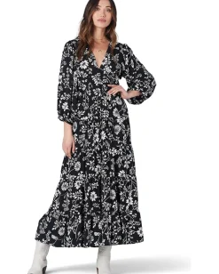 Saltwater Luxe Idalia Maxi Dress Black Clearance