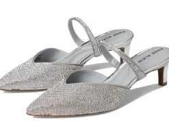 Anne Klein Idina-C Silver Crystal Sale