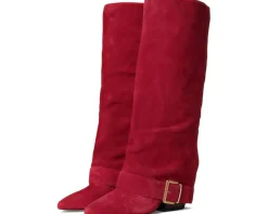 Steve Madden Illuzion Red Suede