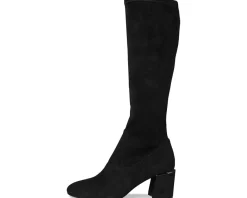 Vaneli Ilona Black Punto Stretch Suede Best