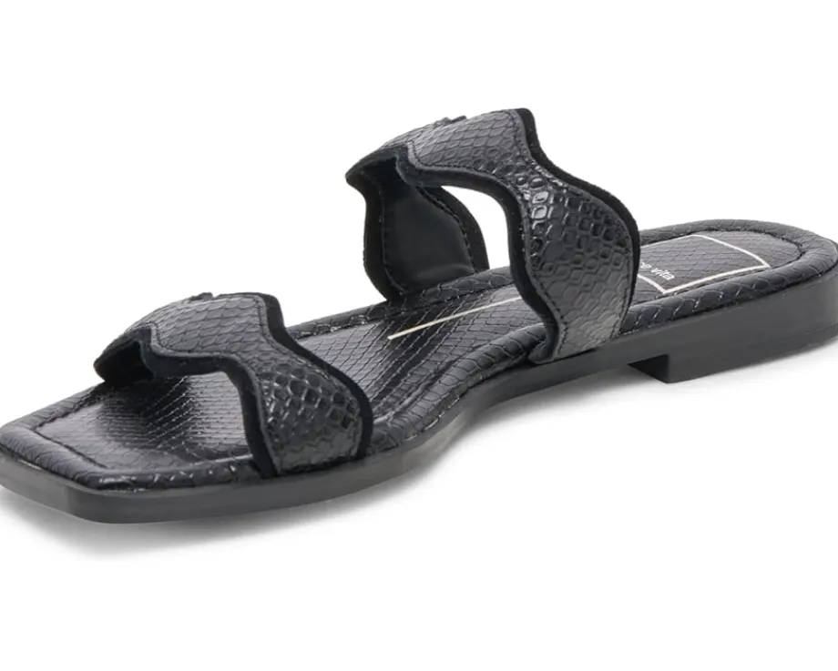 Dolce Vita Ilva Low Onyx Embossed Leather Online