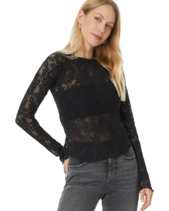 Free People In The Meadow Tee Black Hot