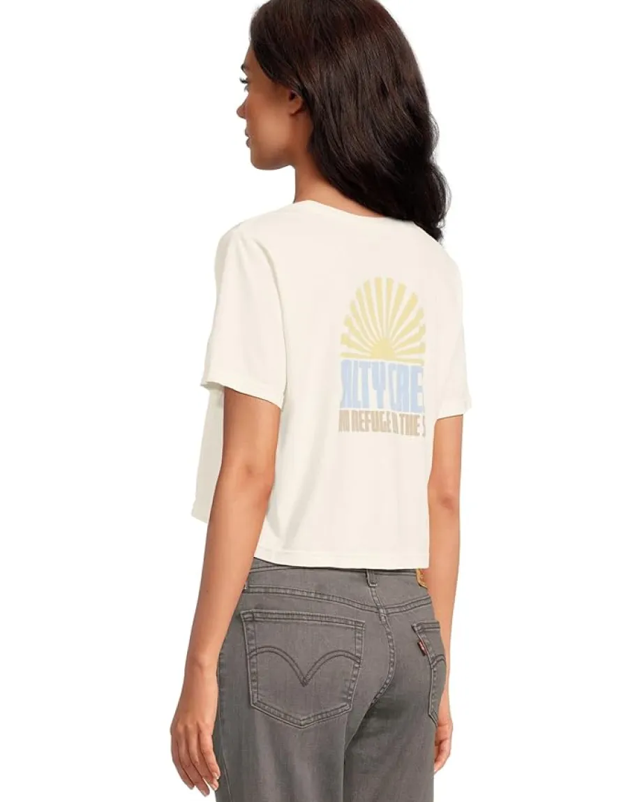 Women Salty Crew In The Rays Crop Tee