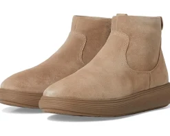 FitFlop iQ-Comff Suede Zip Ankle Boots Taupe Best
