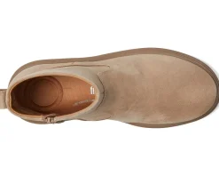 FitFlop iQ-Comff Suede Zip Ankle Boots Taupe Best