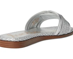 Sam Edelman Irina Silver Raffia Outlet