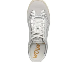 Sam Edelman Isabel Soft Silver/Off-White Clearance