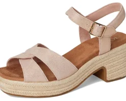 TOMS Isla Pale Rose Suede Sale