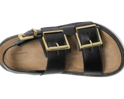 AllSaints Isla Sandal Black Outlet