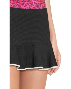 Tommy Bahama Island Cays Cabana Hi Waist Skirt Black