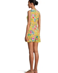 Tommy Bahama Isola Vita Wrap Romper Daffodil Daze Clearance
