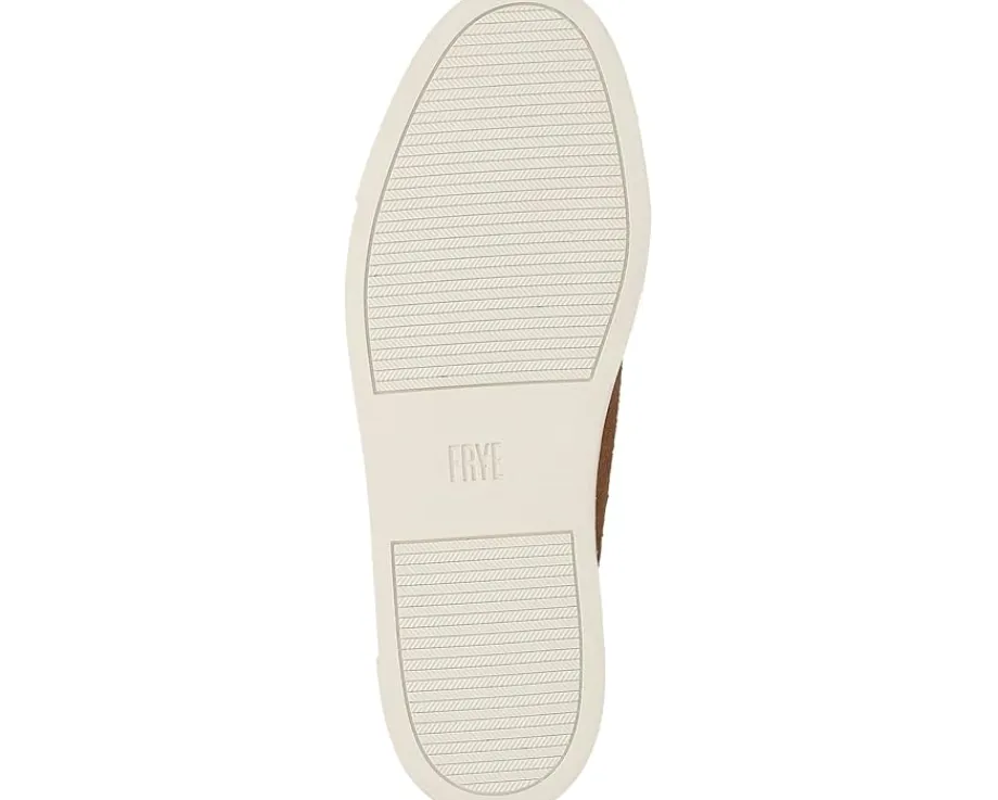 Frye Ivy Crochet Low Lace Sneaker Almond Clearance