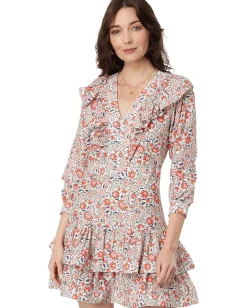 Vineyard Vines Ivy Ruffle Dress Floral Multi/Stone