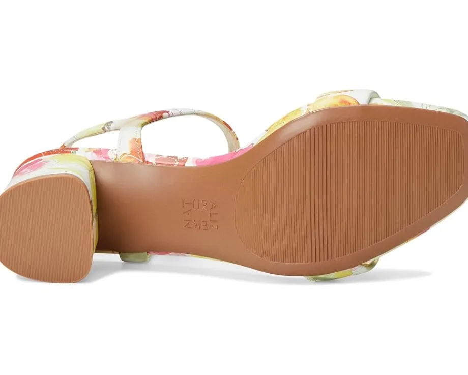 Naturalizer Izzy Sunlight Yellow Floral Leather Clearance