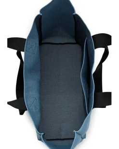 AllSaints Izzy E/W Tote Steel Blue