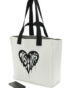 Women AllSaints Izzy Heart E/W Tote