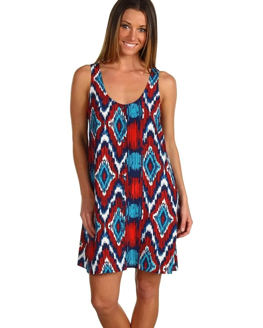 Steve Madden Jacinda Dress Red New