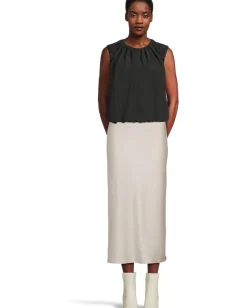 Madewell jade top - polyester chiffon True Black 1 Discount