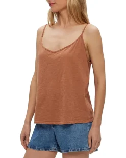 Women Michael Stars Jaden V-Neck Tank