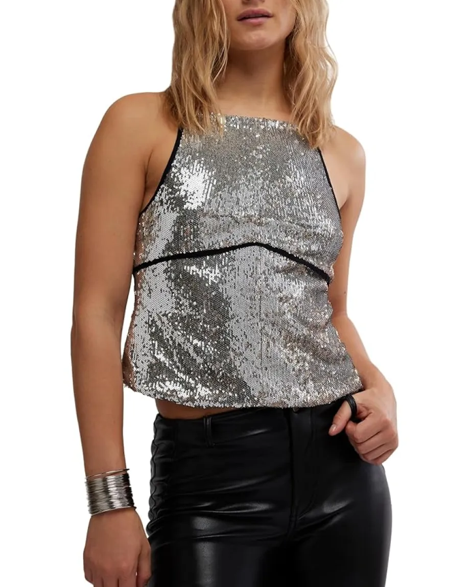 Women Free People James Sequin Tank