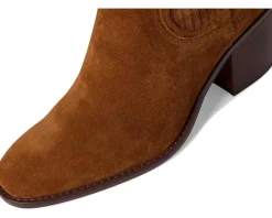 Cole Haan Janelle Chelsea Booties Tobacco Suede