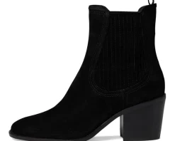 Cole Haan Janelle Chelsea Booties Black Suede Discount
