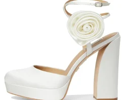 Badgley Mischka Janessa Soft White Online